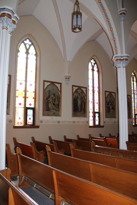 St. Bernard Church paintings of Christ